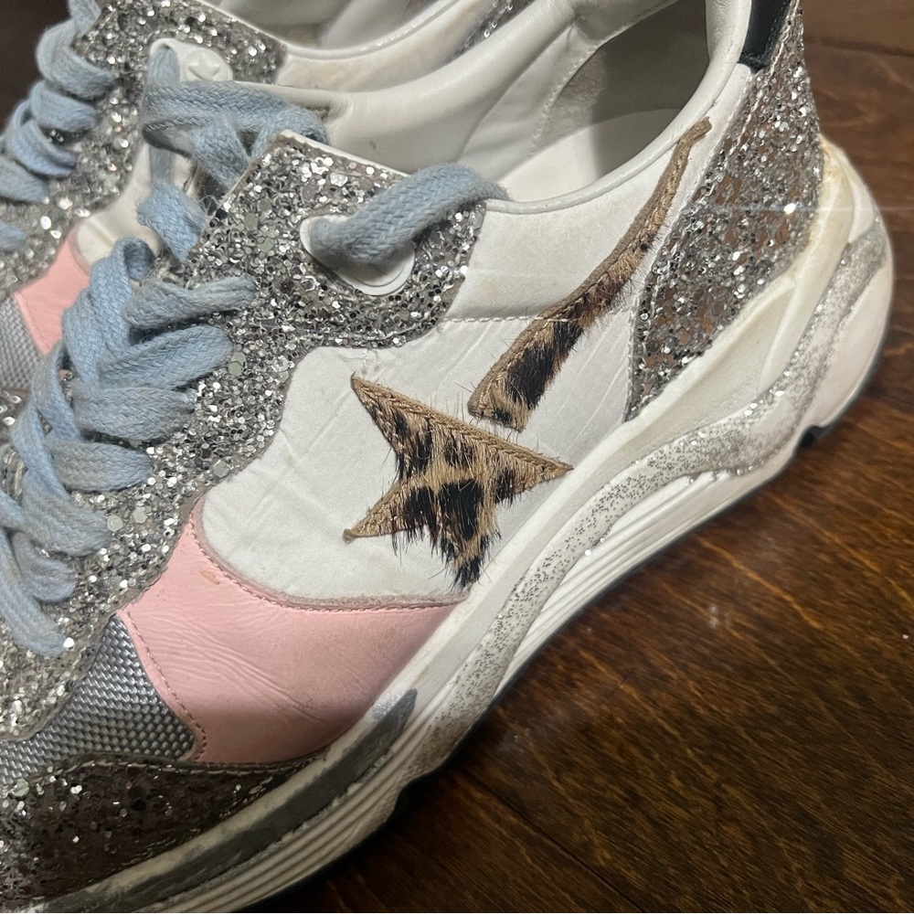 Golden Goose running shoes size 8 - Picture 3 of 8